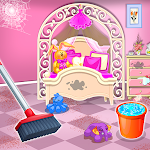 Cover Image of Télécharger Sweet Home Girl Cleaning Games  APK