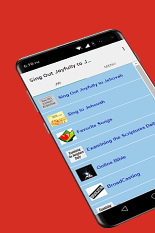 Android application Sing Out Joyfully Jehovah screenshort