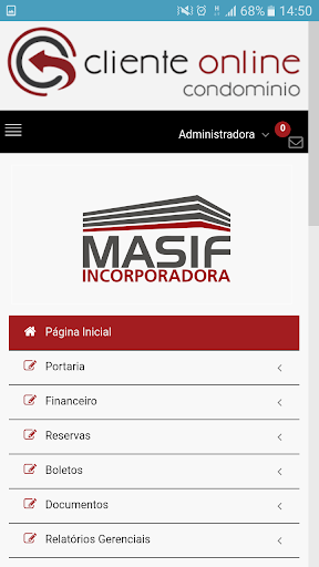 Android application Masif Incorporadora screenshort