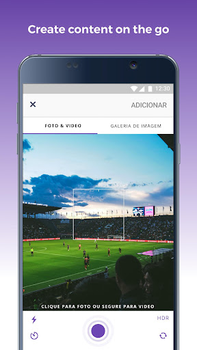 Android application Arena.im for Publishers screenshort