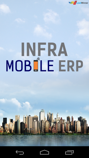 Android application Infra Mobile ERP screenshort