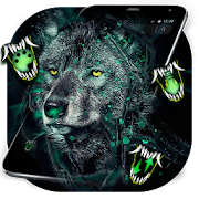 Wild Wolf Staring Theme  Icon