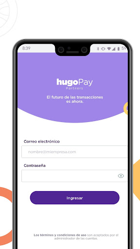 Hugo Pay Partners Screen 2