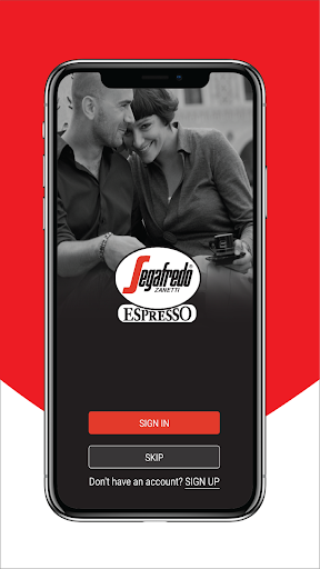 Android application Segafredo Zanetti Espresso screenshort