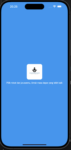 Android application Akademik Advisor screenshort