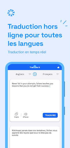 Aperçu de l'application