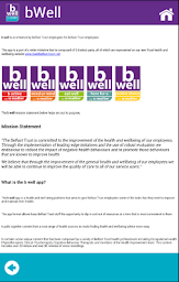 b well - Belfast Trust