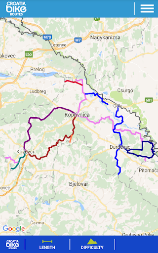 Podravina i Prigorje Bike Rout Screen 2