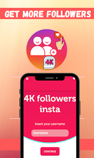 4k Followers - followers& Likes for Instagram  Screenshots 1