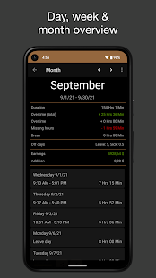 FlexLog - Work Time Tracker 1.0.10 APK screenshots 16