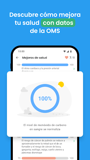 QuitNow: Dejar de fumar Captura de Pantalla de la Aplicación Android 5