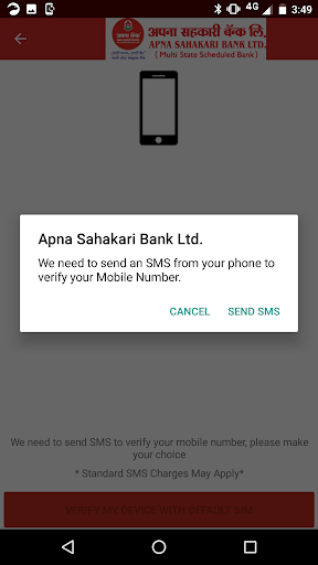Apna Bank Mobile App Screen 2