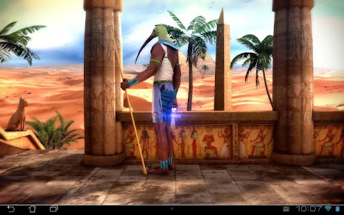 تصویر زمینه زنده Egypt 3D Pro تصویر صفحه