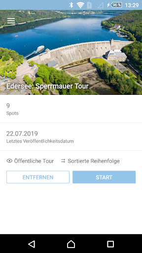 Android application LEOGAL Tour Guide screenshort
