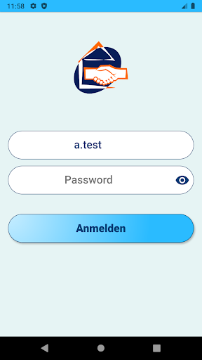 Android application Hëllef Doheem App screenshort