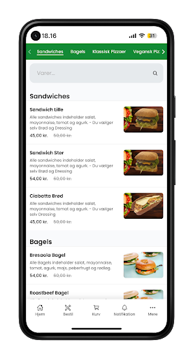 Gusto Sandwich Screen 2