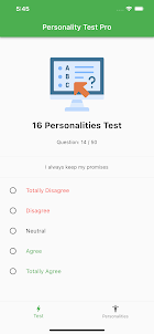 Personality Test Premium