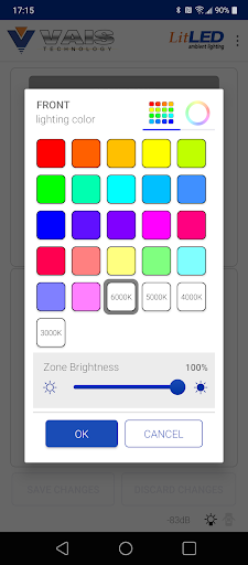 LitLED ambient lighting Screen 3