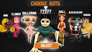 Ink Game Meme Bots Chase Rooms - Screenshot 1