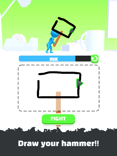 Draw Hammer - Drawing games screenshots 6