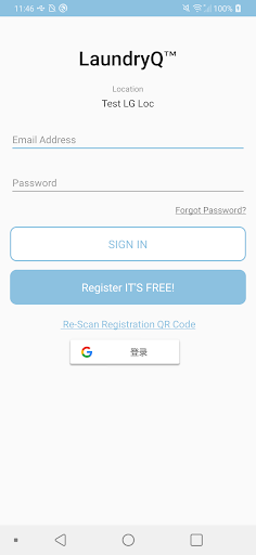 Android application LG LaundryQ screenshort