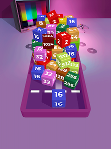 Chain Cube: 2048 3D Merge Game by AI Games FZ