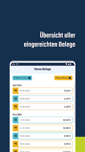 Android application Benefit-APP screenshort