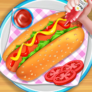 Hot Dog Cooking Game  Icon