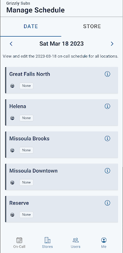 Android application Off Call screenshort