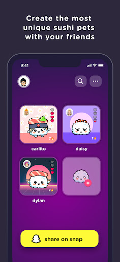 SUSH Grow cute virtual animal Screen 2