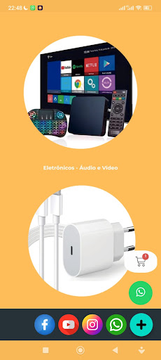 Android application Loja EIL Importados screenshort