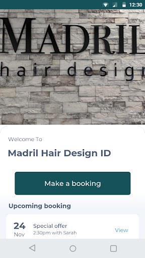 Android application Madril Salon screenshort