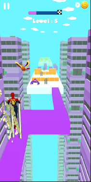 #4. Superhero High Stilts (Android) By: ONES Game