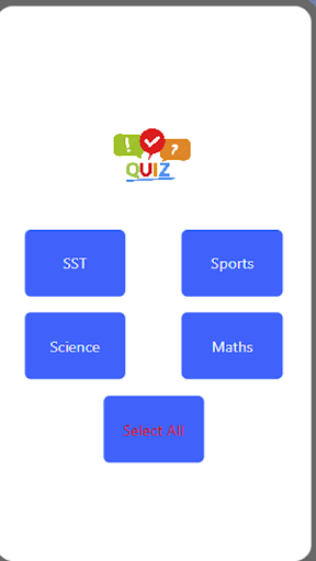 Small Quiz Game by Arnav