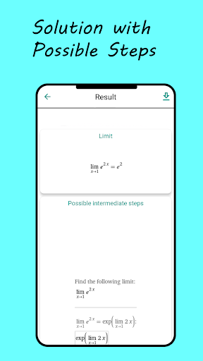 Limit Calculator with Steps Screen 3