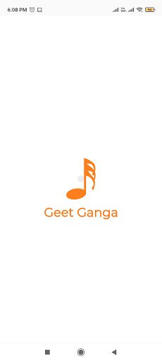 Android application Geetganga screenshort