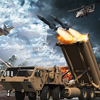 Современный армия ракета Атака война 3d