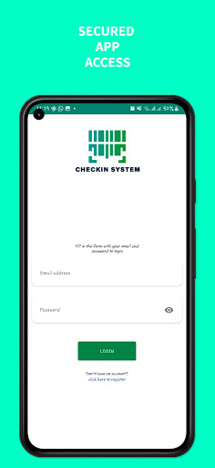 Checkin Attendance System Screen 2