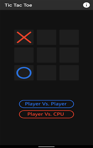 TicTacToe Screen 3