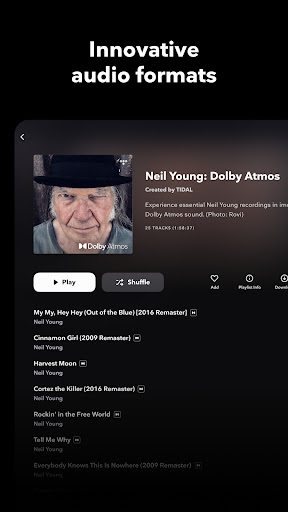 TIDAL Music: HiFi sound - Music & Audio - apps