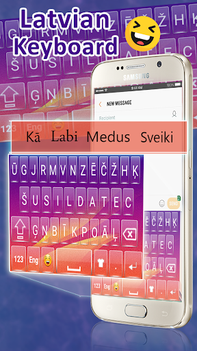 Latvian Keyboard Screenshot 1 - AppWisp.com