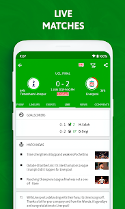 BeSoccer Football Live Score Mod Apk v5.2.9 (Subscribed) For Android 5