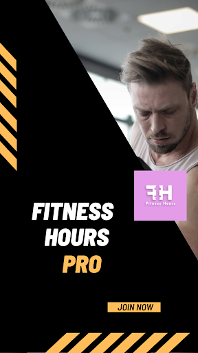 Android application Fitness Hours Pro screenshort