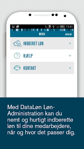 DataLøn lønadministration Screen 2