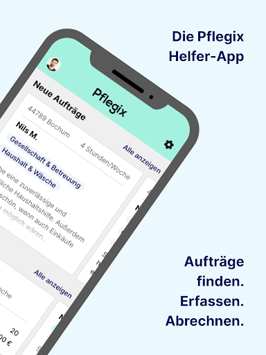 Pflegix Screen 2