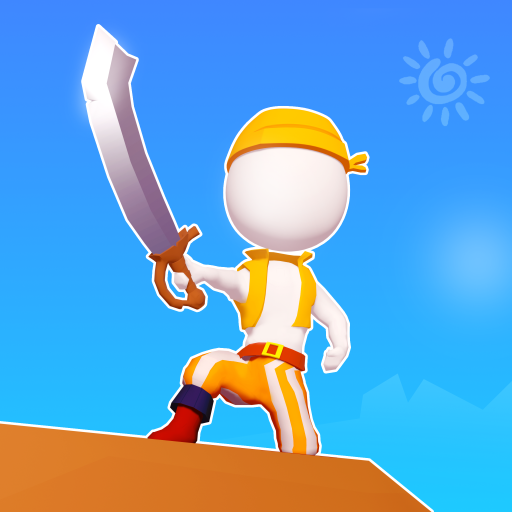 Treasure Hunter - Pirate Game Logo