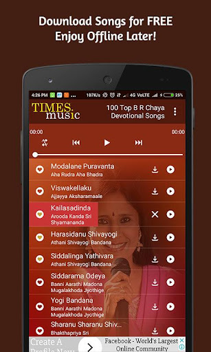 100 Top BR Chaya Songs Screen 2