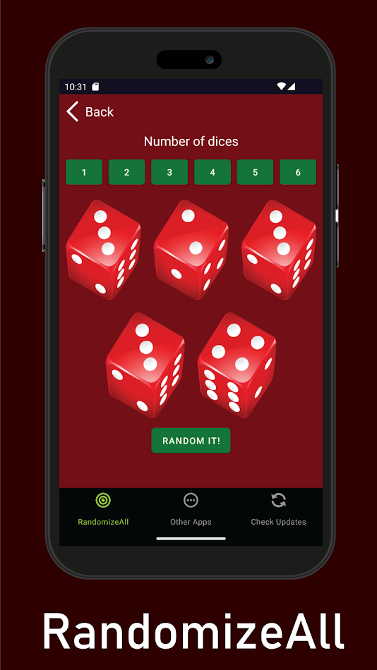 #6. RandomizeAll (Android) di: WeSoftLab