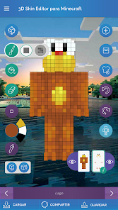 Imágen 2 QB9 3D Skin Editor para Minecr android