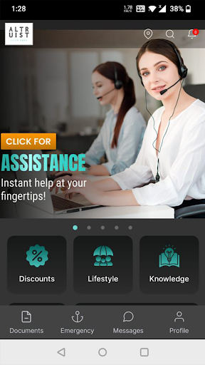 Aperçu de l'application